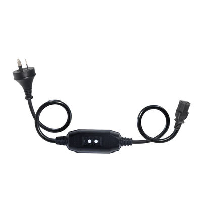 Cavo di alimentazione AU 3P a C13 con spina di sicurezza RCD 10A 250V