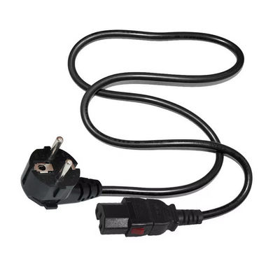 Cordo di alimentazione da 2Pin a C15 UE certificato 10A 250V con VDE/CE Safety for Home Appliance & Server Rack (1.2M Heavy Duty)