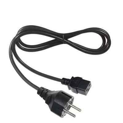 Cavo di alimentazione EU a C19 1.2M Heavy Duty 10A 250V Grado Industriale