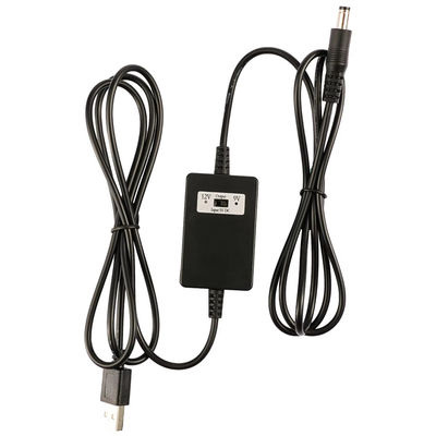 USB A Maschio a DC5.5*2.1mm Cavo di aumento di tensione da 5V a 9V/12V Converter per dispositivi di alimentazione con protezione da sovraccarico