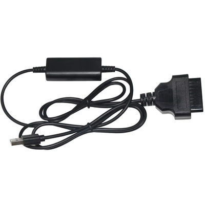 Cavo di potenziamento di tensione USB-OBD da 5V a 12V Step Up Converter per sistemi di ricarica dei veicoli con protezione da cortocircuito (Input 5V Output 12V)