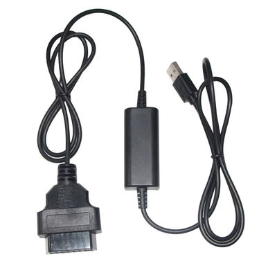 Cavo di potenziamento di tensione USB-OBD da 5V a 12V Step Up Converter per sistemi di ricarica dei veicoli con protezione da cortocircuito (Input 5V Output 12V)