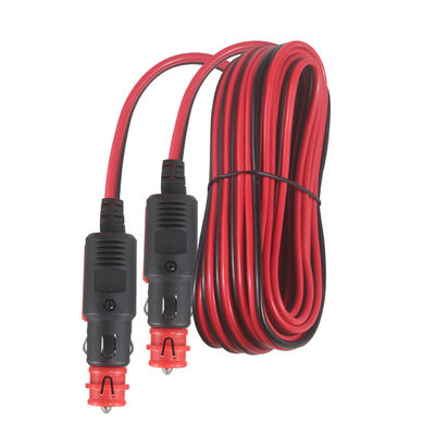 Corde di estensione per accendini di sigarette a doppio maschio 12V/24V per auto, camper, uso esterno - 3FT/5FT impermeabile universale