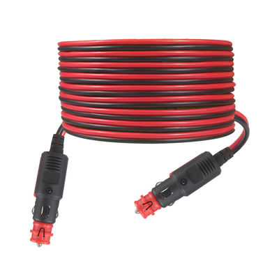 Corde di estensione per accendini di sigarette a doppio maschio 12V/24V per auto, camper, uso esterno - 3FT/5FT impermeabile universale
