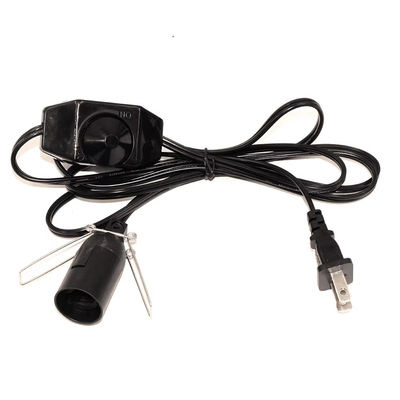 NEMA 1-15P a E14 cavo adattatore di presa con dimmer, convertitore della spina elettrica per portalampada SPT-2 18AWG