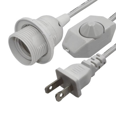 Adattatore portalampada E26 ignifugo con interruttore dimmer