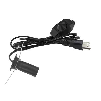 NEMA5-15P E14 Adattatore di lampadina regolabile cavo convertitore di presa dimmabile con interruttore 303