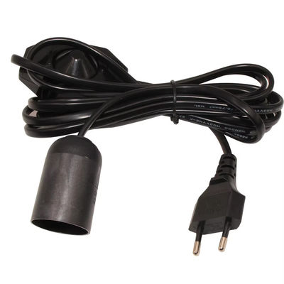 Cable di supporto per lampadina EU plug E27 regolabile e dimmabile con lampada di soffitto per illuminazione interna 220-240V resistente al calore