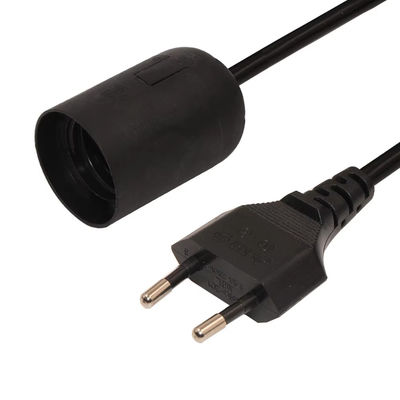Cable di supporto per lampadina EU plug E27 regolabile e dimmabile con lampada di soffitto per illuminazione interna 220-240V resistente al calore