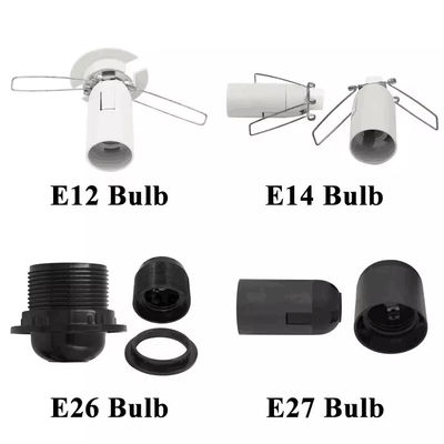 Cable di supporto per lampadina EU plug E27 regolabile e dimmabile con lampada di soffitto per illuminazione interna 220-240V resistente al calore