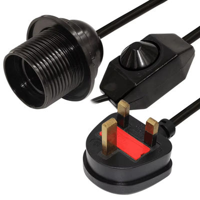 Cavo adattatore dimmerabile da spina UK a presa E26 1.2M 10A 250V