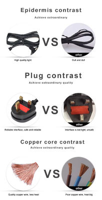UK Plug E26 Bulb Socket Converter con interruttore 303 & 250V Rating per accessori di illuminazione interna