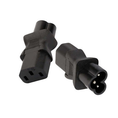 Adaptore di alimentazione universale ad alta corrente C13 a C6 Input a tre punte per data center/apparecchiature da ufficio 100-240V 10A Certificato CE