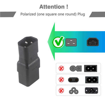Adattatore elettrico industriale C19 a C20 16A 250V certificato CE