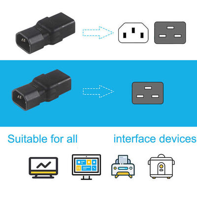 Adattatore elettrico industriale C19 a C20 16A 250V certificato CE
