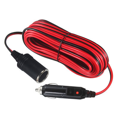 Accendino per auto Maschio a femmina presa accendino per sigarette cavo adattatore 1.2M SPT-2 16AWG 12V per l'alimentazione del veicolo