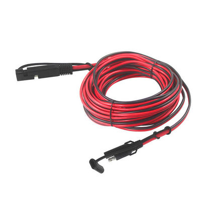 SAE a SAE pannello di connettore impermeabile montato 16AWG Cavo per generatore solare presa laterale porta caricabatterie