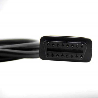 Cable di diagnosi per il segnalatore di veicoli da accendino universale per auto OBD2 con certificato di sicurezza 16ft 12V-24V