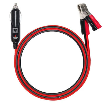 12V/24V accenditore di sigarette a clip della batteria cavo adattatore per l'alimentazione di emergenza dell'auto caricabatterie solare dispositivo portatile 16AWG