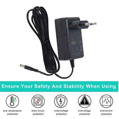 EU Plug 12V DC Power Adapter  European AC to DC Wall Charger per LED, Router, Fotocamera, Elettronica