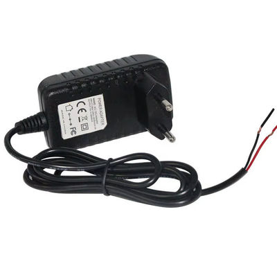 Cable di alimentazione UE con fine del filo nudo 2 pin European Plug to Open Wire Cable AC per fai da te, LED, alimentazione elettrica