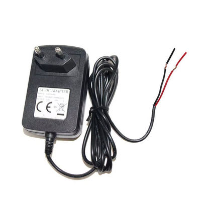 Cable di alimentazione UE con fine del filo nudo 2 pin European Plug to Open Wire Cable AC per fai da te, LED, alimentazione elettrica