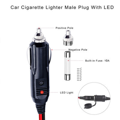 12V 24V doppia presa accenditore di sigarette auto Splitter adattatore estensione per SUV camion furgone alimentazione caricabatterie potenza di espansione