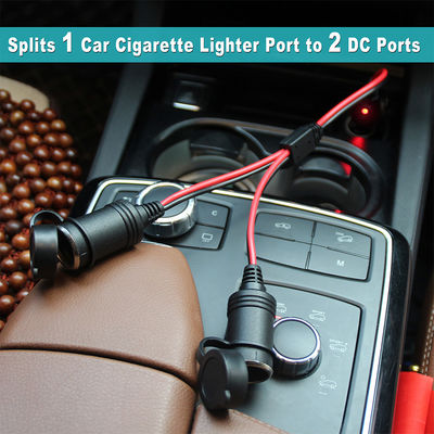 12V 24V doppia presa accenditore di sigarette auto Splitter adattatore estensione per SUV camion furgone alimentazione caricabatterie potenza di espansione
