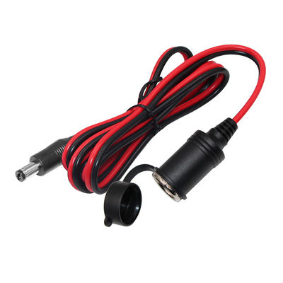 Cable di alimentazione per accendini di sigarette da presa a spina a corrente continua per alimentazione 12V 24V Dispositivi DIY e attrezzature per veicoli