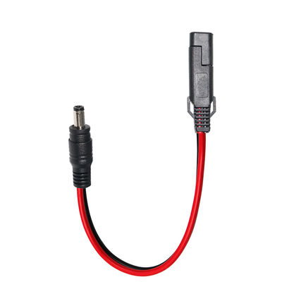 Cable di adattatore di corrente SAE a corrente continua per pannelli solari 12V batteria moto e elettronica fai da te