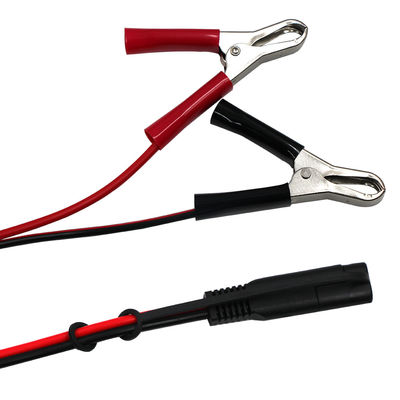 Cavo di alimentazione da SAE a pinze a coccodrillo per ricarica batteria 12V, pannelli solari, inverter, uso automobilistico e fai-da-te