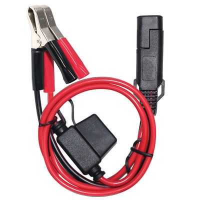 Cavo di alimentazione da SAE a pinze a coccodrillo per ricarica batteria 12V, pannelli solari, inverter, uso automobilistico e fai-da-te