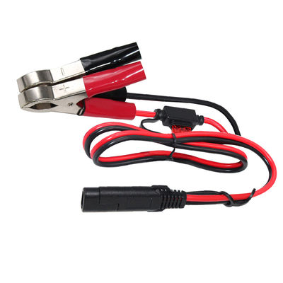 Cavo di alimentazione da SAE a pinze a coccodrillo per ricarica batteria 12V, pannelli solari, inverter, uso automobilistico e fai-da-te