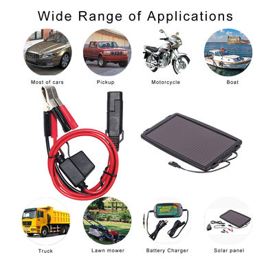 Cavo di alimentazione da SAE a pinze a coccodrillo per ricarica batteria 12V, pannelli solari, inverter, uso automobilistico e fai-da-te