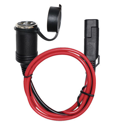 SAE per la presa di accensione di sigarette cavo adattatore per accessori auto 12V alimentazione del pannello solare utilizzo inverter