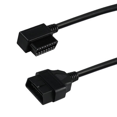 Cavo di prolunga da maschio a femmina OBD-II a 16 pin per strumento diagnostico per auto, connettore, cavo