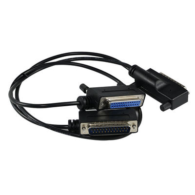Cavo di prolunga parallela da DB25 maschio a femmina con connettore a 25 pin schermato per stampante, PC, CNC, dispositivo porta seriale