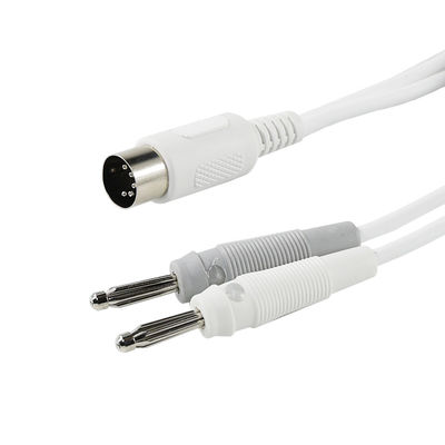 5 pin 180° DIN Femmina a doppia connessione di banane per test audio o per apparecchiature di alimentazione