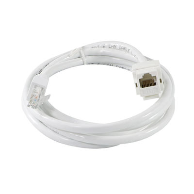 Cat6 RJ45 Keystone Inline Coupler senza utensili da femmina a femmina per pannelli di patch Ethernet o piastre murali 8P8C Adapter di rete LAN