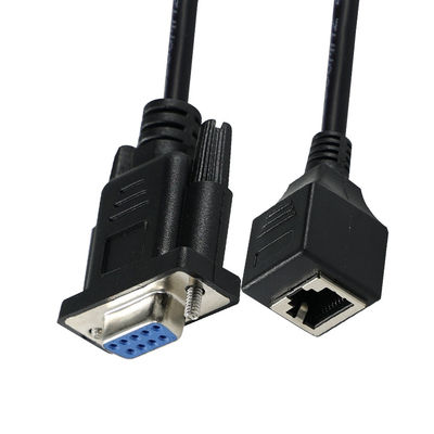 Cavo console seriale da DB9 a RJ45 per router e switch Cisco, cavo adattatore da RS232 maschio a Ethernet, 1,2 m / 1,5 m / 1,8 m