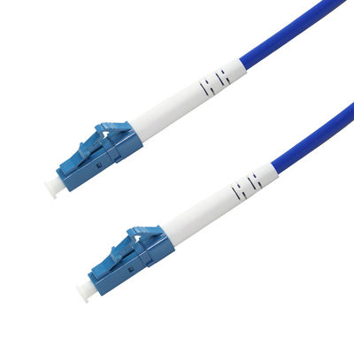 Cable di patch in fibra ottica da LC a LC - Jumper duplex singolo o multimodo per telecomunicazioni, data center, applicazioni FTTx