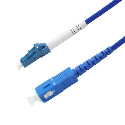 Cavo di patch in fibra ottica da SC a LC - cavo jumper duplex per applicazioni monomode o multimode in data center e FTTx