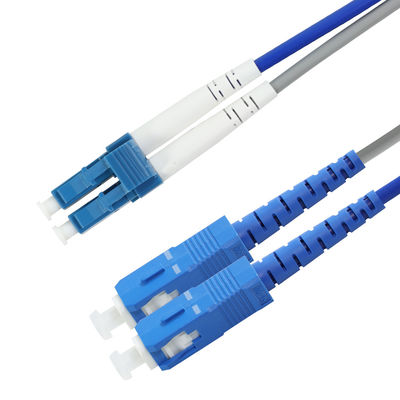 Cavo di patch in fibra ottica da SC a LC - cavo jumper duplex per applicazioni monomode o multimode in data center e FTTx