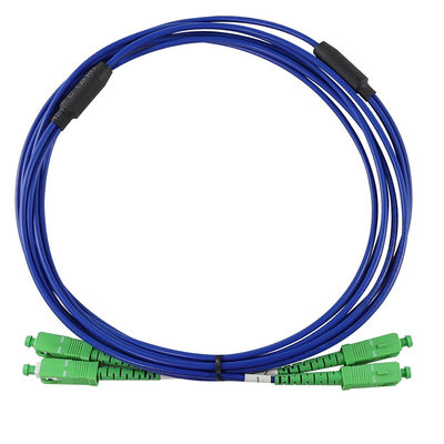 Cavo patch in fibra ottica simplex monomodale SC APC - Cavo jumper a bassa perdita per FTTH, armadi di telecomunicazioni, applicazioni ODF