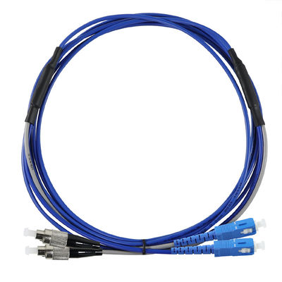 Cable di patch in fibra ottica da SC a FC - Jumper singolo o multimoda per applicazioni FTTH, ODF, Telecom, Data Center