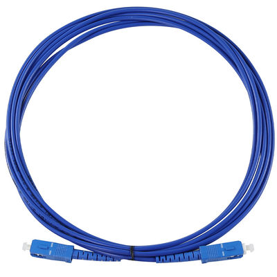 Cavo patch in fibra ottica SC a SC monomodale multimodale per FTTH Data Center