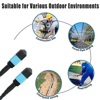 Cavo patch in fibra ottica SC a LC, monomodale OS2, duplex