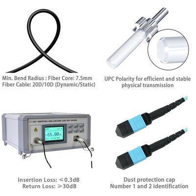 Cavo patch in fibra ottica SC a LC, monomodale OS2, duplex