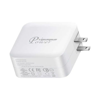 Carica veloce 100W PD Adaptore di alimentazione universale con 3 porte USB Magnetico GAN caricabatterie wireless per telefoni European US Sockets