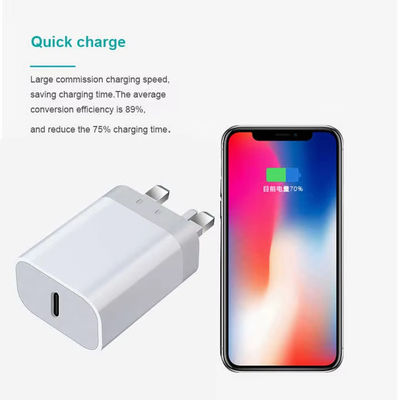 Caricabatterie veloci Adaptore USB-C wireless tipo C PD 20W con ricarica rapida magnetica per telefoni GAN 30W Adaptore di alimentazione UK